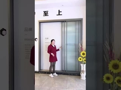 3 Puerta corredera de cristal con persiana