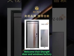 ShengW nueva puerta de aluminio
