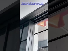 Puertas plegables de vidrio