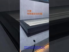 Techo solar, cierre automático con sensor de lluvia