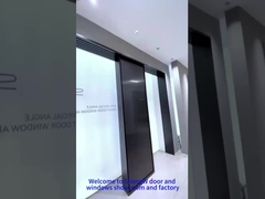 5 puertas corredizas de vidrio con persianas