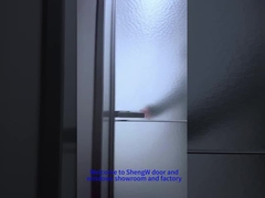 Aluminio con puerta de doble vidrio