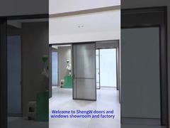 Puertas correderas triples extremadamente estrechas