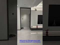 Marco fijo de puerta de aluminio