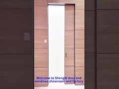 Puertas de aluminio del mismo color