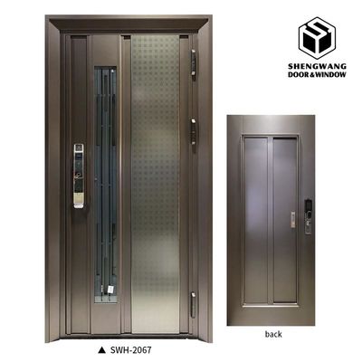 Golden Home Aluminio puerta de entrada dormitorio aluminio puertas de entrada delanteras