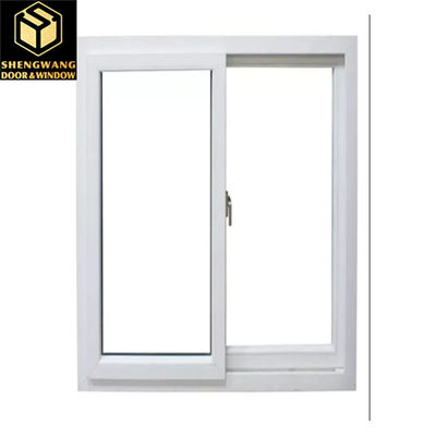 Villa Push Pull Cortina Ventana de la pared Ventana transparente de aluminio Marco corredizo