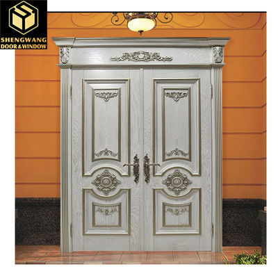 Diseño contemporáneo y durabilidad Puertas de entrada de jardín de cobre en aluminio para cualquier edificio