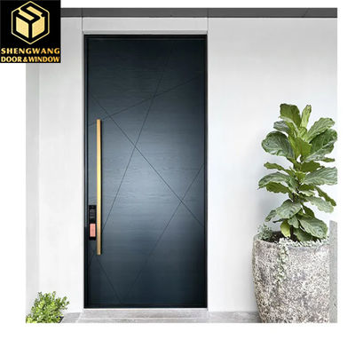Puerta oscilante de aluminio para sala de estar cocina dormitorio y más en emergencias de incendio