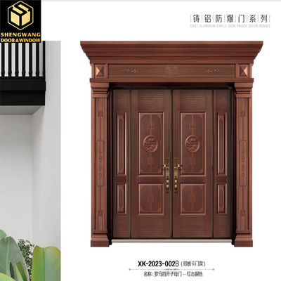 Diseño Contemporáneo y Durabilidad: Puerta de Jardín de Cobre para Puertas de Entrada