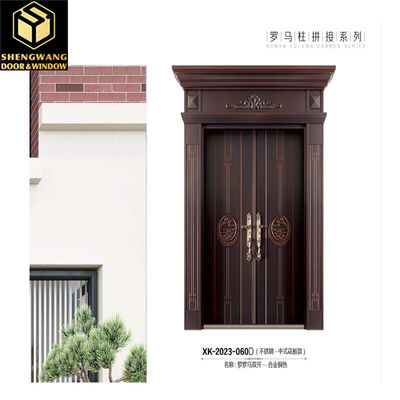 Puertas correderas de aluminio con pantalla corredera sin marco Puertas correderas de cristal de dormitorio residencial Puertas internas