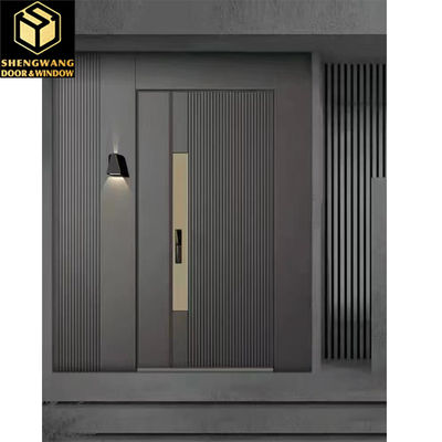 Salón de estar Dormitorio Puerta oscilante de acero inoxidable Baño Moda Puertas oscilantes de metal