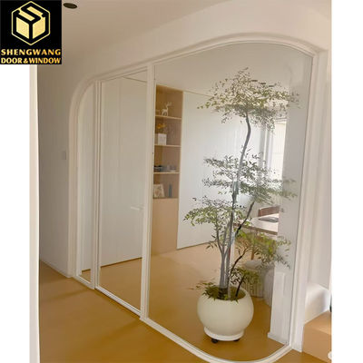 Salón de estar Dormitorio de aluminio puerta de cristal con bisagras puertas de aluminio con bisagras 35 - 45mm