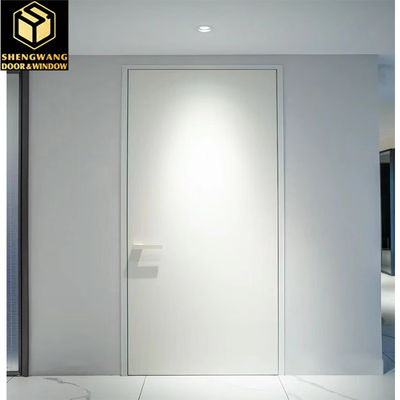 Puerta de cuarto de aluminio impermeable contra incendios Puerta de acero calificada Protección contra humedad