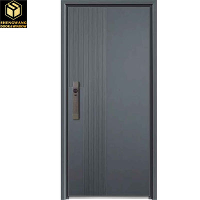 Puerta giratoria de acero inoxidable de seguridad de cierre impermeable Puerta giratoria exterior de mano izquierda