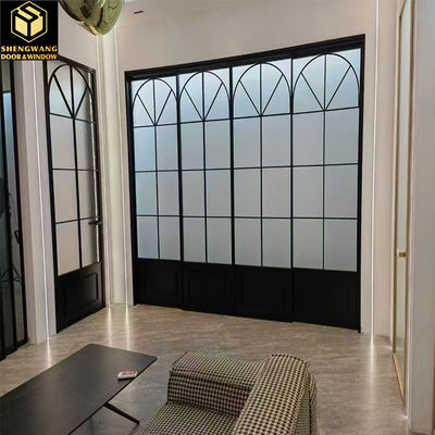 3 Relámpago a prueba de óxido de aluminio ventanas deslizantes de aluminio absorbentes de sonido