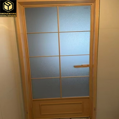 Puerta oscilante de acero inoxidable resistente a la corrosión para sala de estar dormitorio con durabilidad