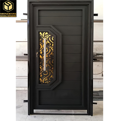Puerta oscilante de aluminio ligera y duradera con protección al medio ambiente a prueba de óxido